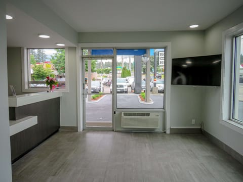 Interior entrance