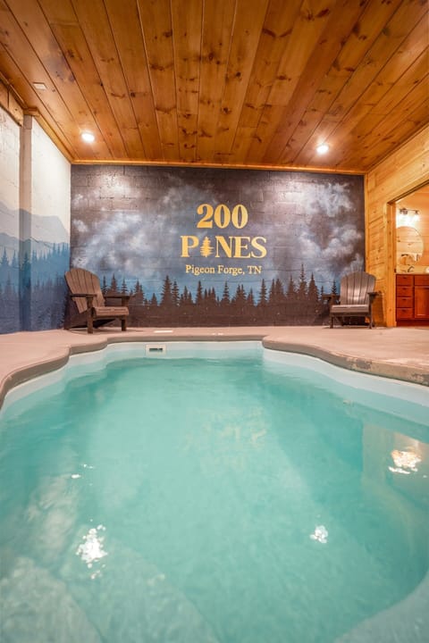 A guest favorite: your own private indoor heated pool.