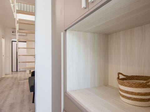 Flooring, Wall, Interior Design, Wood, Floor, Ceiling, Lighting, Room, Apartment, Wood Flooring