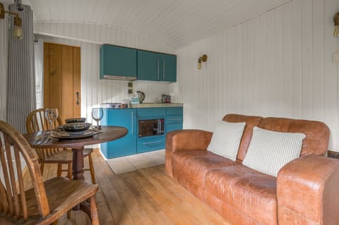 Kitchen inside Bluebell Lodge