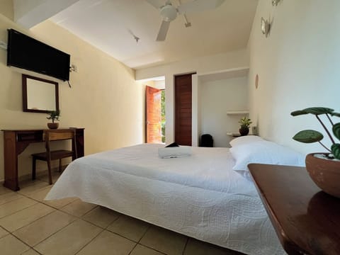 Comfort Double Room, Garden View | Desk, laptop workspace, free WiFi