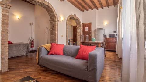 large and bright living room