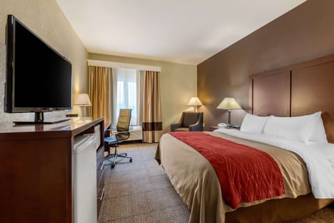 Room, 1 Queen Bed, Accessible, Non Smoking | Desk, soundproofing, iron/ironing board, free cribs/infant beds