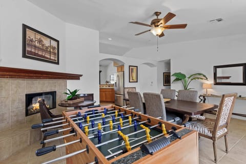 Foosball Table

Note: Indoor Fireplace is not functional