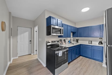 The updated kitchen offers ample space & all the comforts of home​