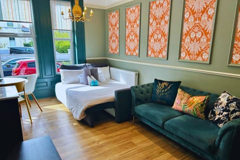 Large Double Sofa Bed in Living Area