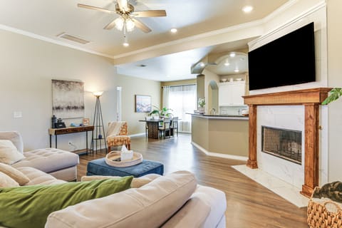 Wolfforth Vacation Rental | 3BR | 2BA | 1,700 Sq Ft | 1 Step to Access