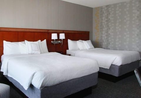 Room, 2 Queen Beds | Premium bedding, pillowtop beds, desk, blackout drapes