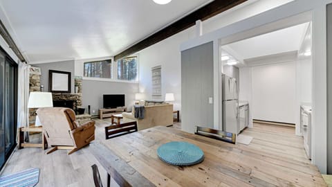 View from dining area