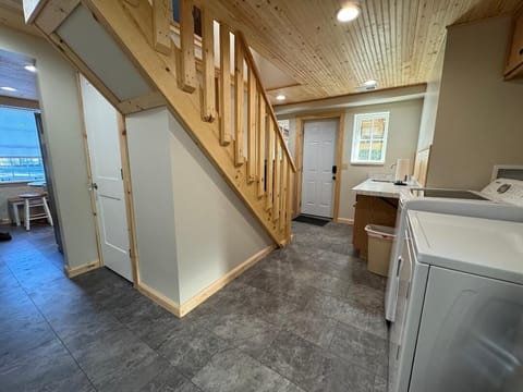 laundry room / back door