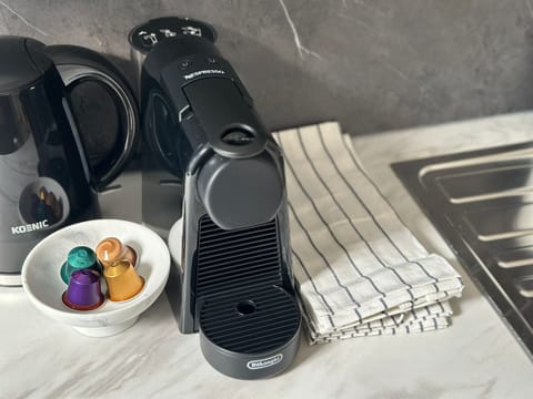 Basic Apartment | Private kitchen | Fridge, microwave, oven, stovetop