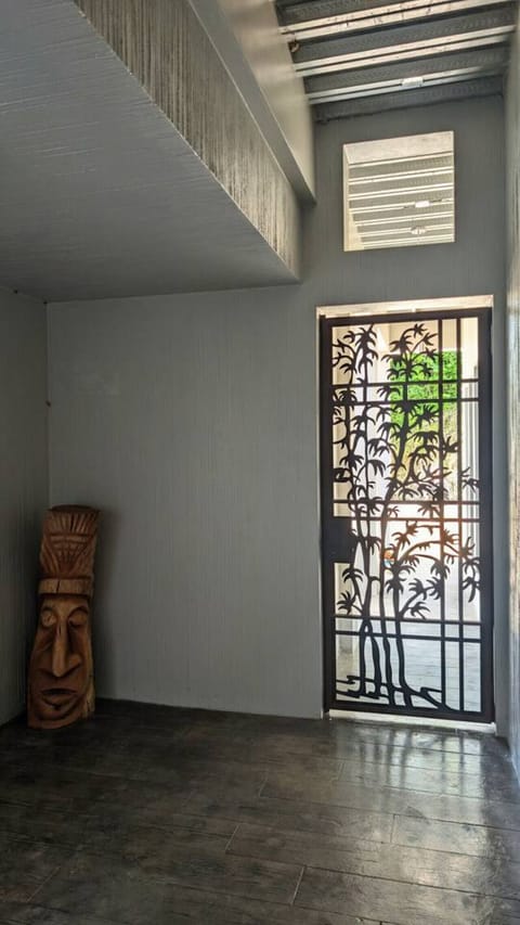 Lower level door entrance