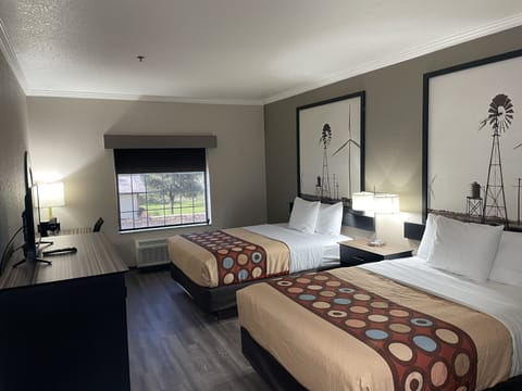 Room, 2 Queen Beds, Non Smoking | Premium bedding, desk, blackout drapes, free WiFi