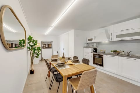 Kitchen and dining area