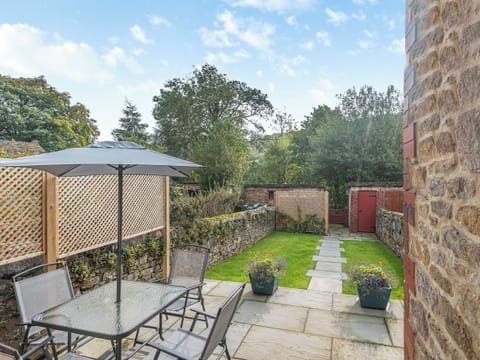 Patio | Vera’s Cottage, Edale, near Castleton