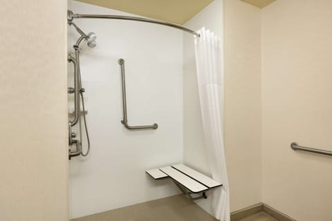 Room, 2 Queen Beds, Accessible, Non Smoking | Bathroom shower