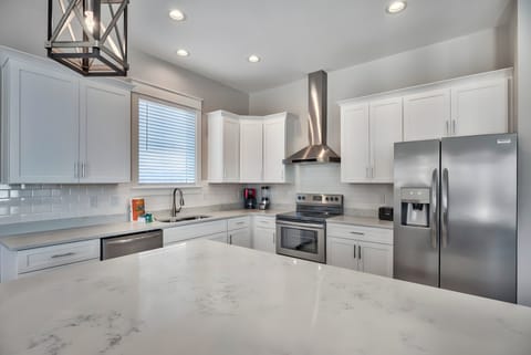 A refined kitchen crafted for easy meals and memorable moments.