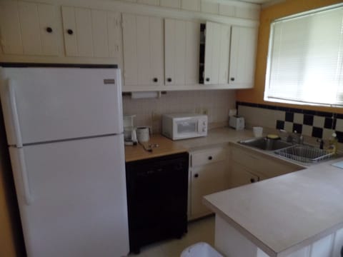 Standard Condo, 2 Bedrooms (1 bathroom) | Private kitchen | Fridge, microwave, stovetop, dishwasher