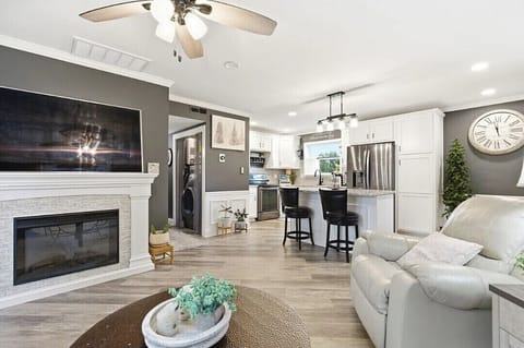 Living Room & Kitchen