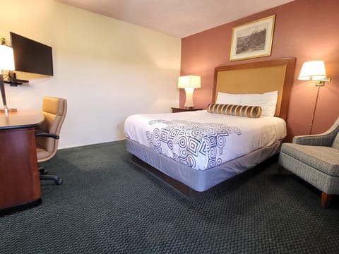 Classic Room, 1 Queen Bed | Desk, laptop workspace, iron/ironing board, free WiFi
