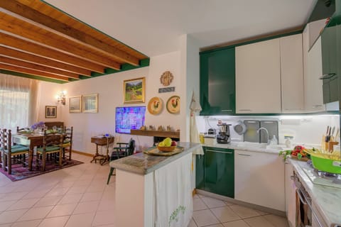 Kitchen and dining area