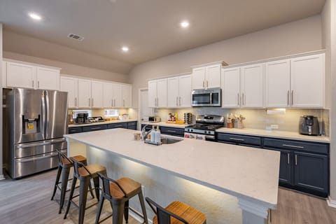 Sleek design meets everyday comfort — perfect for cooking, dining, and entertaining.