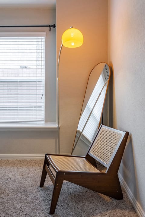 Peaceful corner to relax, reflect, or prepare for your next adventure.