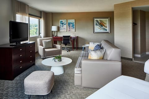 Suite, 1 Bedroom | Down comforters, pillowtop beds, in-room safe, desk