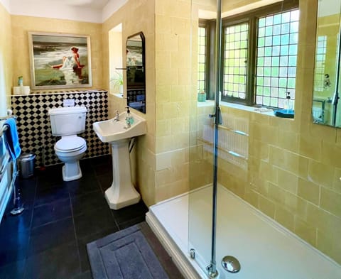 Towels, soap, toilet paper