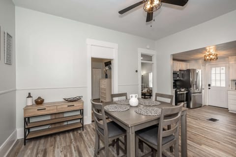 Make mealtime memories together at the dining table, seating 4