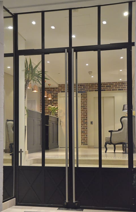 Interior entrance