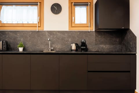 Studio (0 Bedroom) | Private kitchen | Microwave, espresso maker, electric kettle, highchair