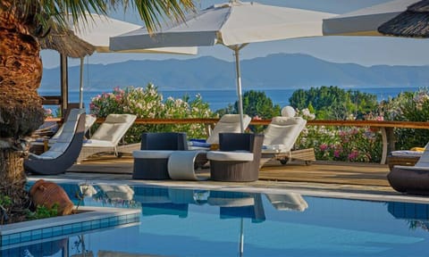 Indoor pool, seasonal outdoor pool