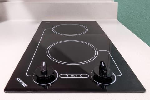 Desk, laptop workspace, blackout drapes, free WiFi