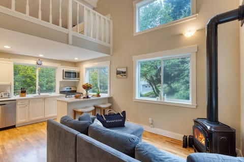 Enjoy a warm and inviting space, perfect for relaxing after a long day.