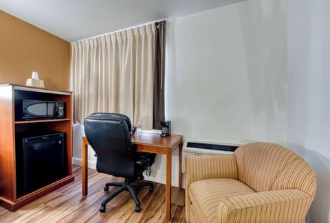 Room, 1 King Bed, Non Smoking | Premium bedding, desk, blackout drapes, iron/ironing board