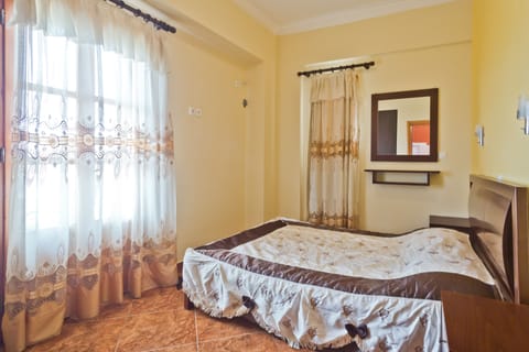 Panoramic Apartment, Sea View (Hills View) | Iron/ironing board, cribs/infant beds, bed sheets