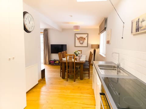 Spacious kitchen designed for cooking family dinners or group feasts.