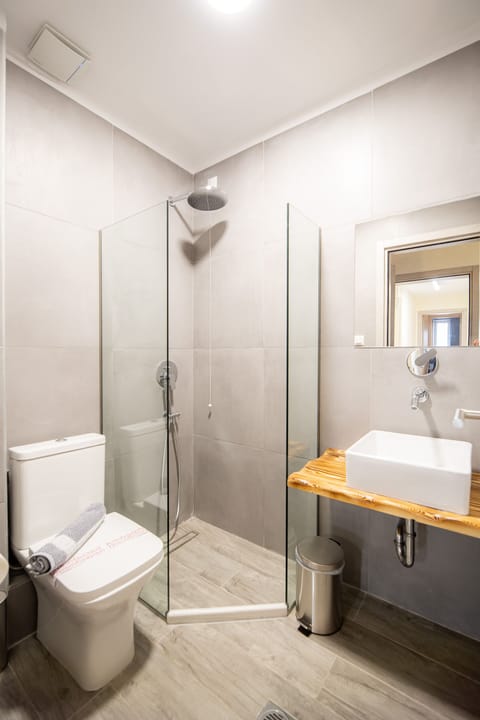 Double or Twin Room | Bathroom | Shower, free toiletries, hair dryer, towels