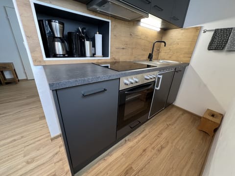 One-Bedroom Apartment Hochwurzen  | Private kitchenette | Full-size fridge, oven, stovetop, dishwasher