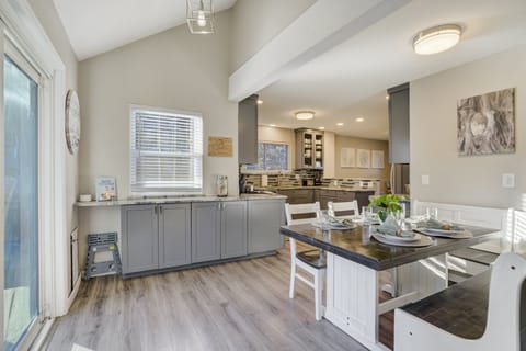 Eat in Kitchen with access to the backyard