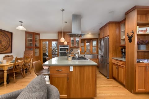 Kitchen with Stainless Steel Appliances
