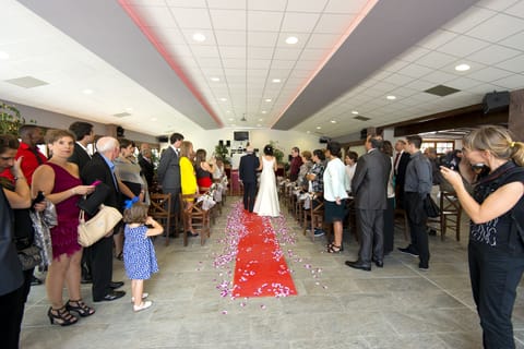 Indoor wedding