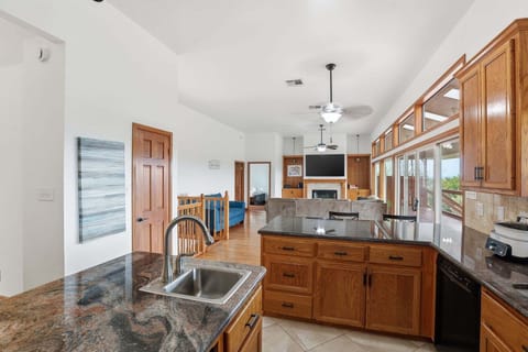 Indoors, Kitchen, Appliance, Ceiling Fan, Sink