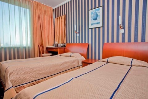 Standard Double or Twin Room, Sea View | Minibar, desk, soundproofing, free WiFi