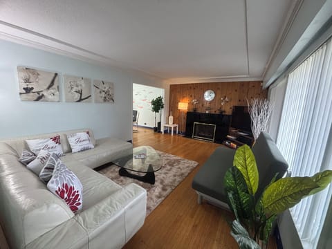 Living room with sofa bed