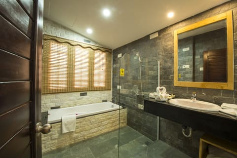 2 Bedroom Pool Villa | Bathroom | Separate tub and shower, free toiletries, hair dryer, bathrobes