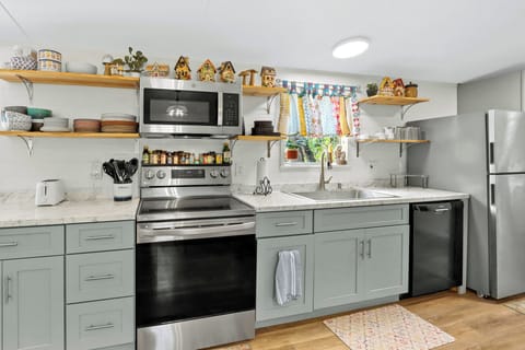 Modern kitchen with custom details