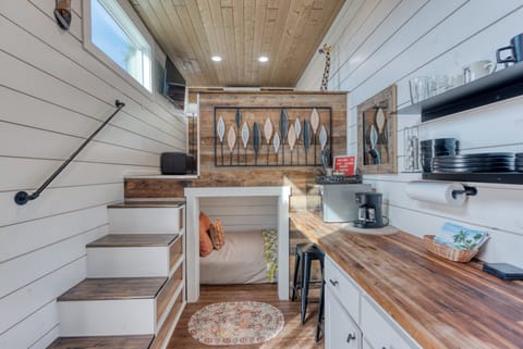 The living room, and bedroom one are at the left end of the kitchenette - Madagascar