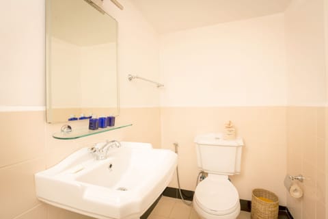 Deluxe Twin Room, 2 Twin Beds | Bathroom | Shower, free toiletries, hair dryer, slippers